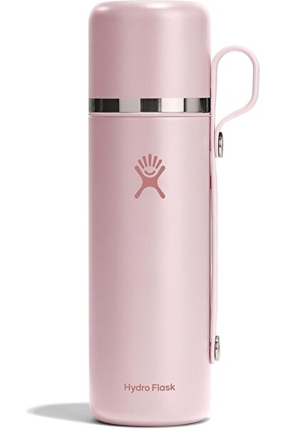 Hydro Flask زجاجة حرارية معزولة مع كوب من هايدرو فلاسك، أخضر باهت (Agave)، 80...
