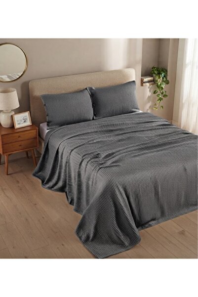 Madame Asel Home Pique Set Bedspread Double Size 100% Cotton