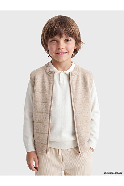LC Waikiki Crew Neck Boys' Knitwear Vest