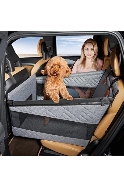 GENERAL Tzowq Medium Dog Car Seat Backseat Extender for Dogs, Waterproof Dog ...