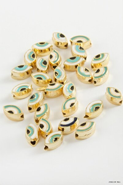 ZERO LAND Zngzrmll Eye Enamel Bracelet and Pendant Horse 1 (30034) Piece Turq...