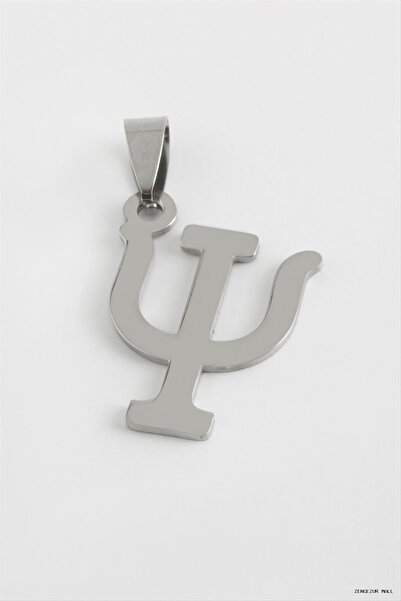 ZERO LAND Zngzrmll Rake Steel Pendant 2.5cm (31723) Silver Color