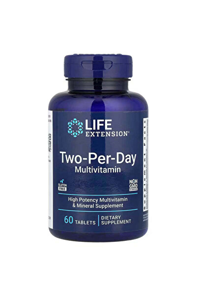 Life Extension Vitamins Two Per Day Multivitamin 60 Tablets