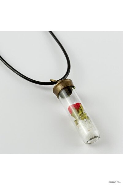 ZERO LAND Zngzrmll Rose Fanus Live Necklace (34810) Black Standard