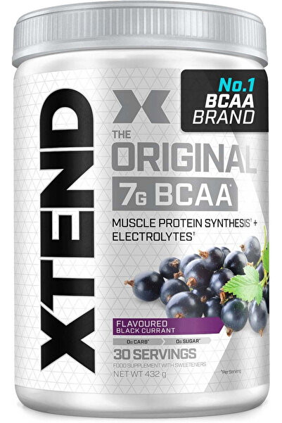 xtend بروتين العضلات Bcaa إلكتروليت 432 جرام - عنب أسود