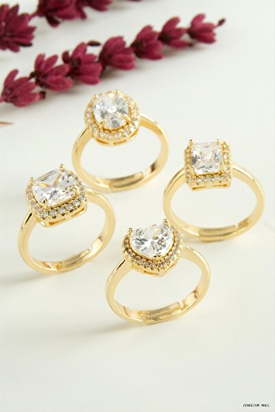 ZERO LAND Zngzrmll Mixed Luxury Zircon Stone Serious Relationship (42021) Rin...