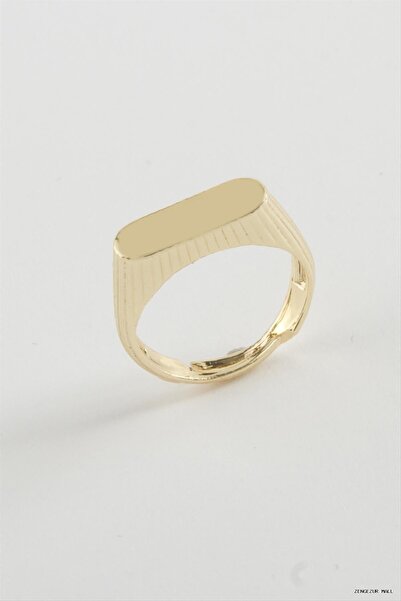 ZERO LAND Zngzrmll Name Engravable Metal (35157) Ring Yellow