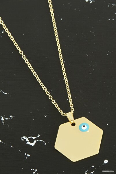 ZERO LAND Zngzrmll Gene Name Engravable (40417) Necklace Yellow