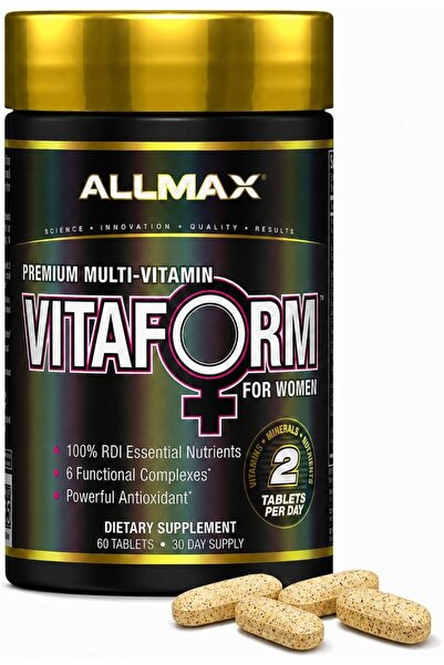 ALLMAX Vitaform Premium Multivitamin for Women Support 60 Tablets - Special S...