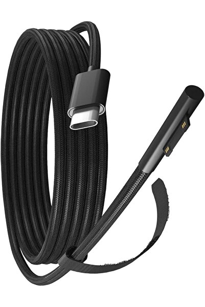 GENERAL كيبل شاحن USB-C متوافق مع لابتوب سيرفس برو ومايكروسوفت سيرفس برو 10/9...