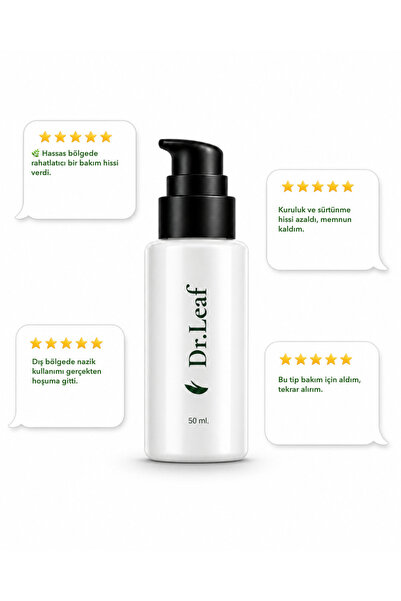 Dr.Leaf Kasık Mantarı Bakım Kremi – Panthenol + Aloe Vera 50 ml - , Koku Giderici ve Nemlendirici Bakım Kremi