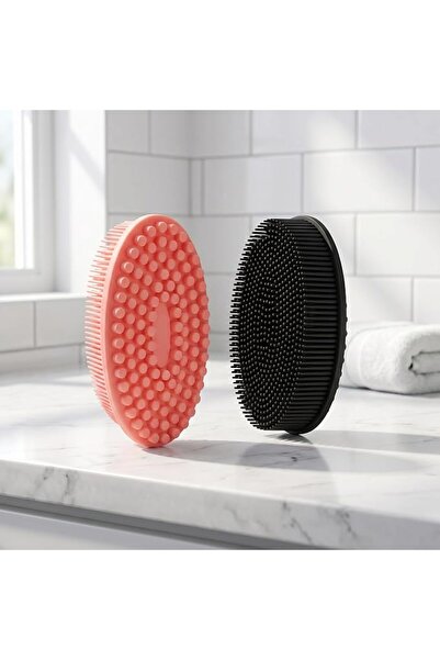CozyNook Premium Soft Silicone Body Scrubber Exfoliating Head & Scalp Massage...