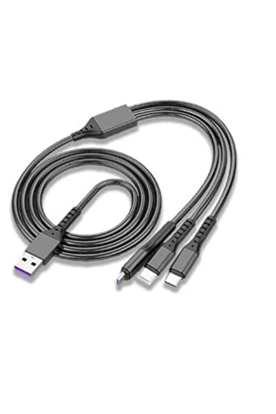 GENERAL كابل من هاف لافلي بطول 1.22 متر نوع USB متوافق مع هواتف خلوية