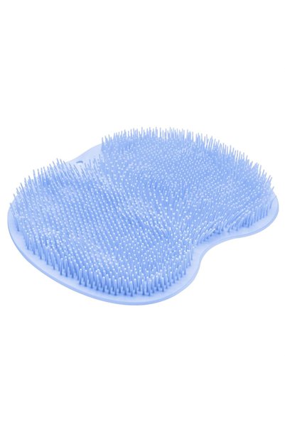 Choice 1PCS-Blue Shower Foot Scrubber Mat Back Washer Exfoliating Bath Wash P...