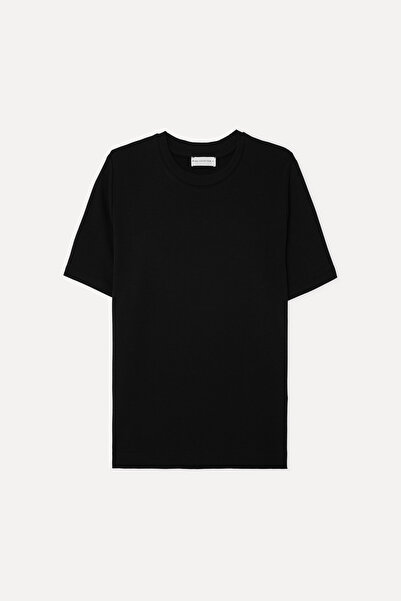 Mudo Women's Black Crew Neck T-Shirt