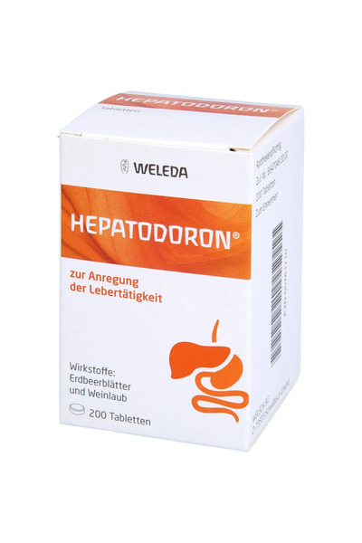 Weleda Supliment alimentar Hepatodoron Suport hepatic, 200 comprimate