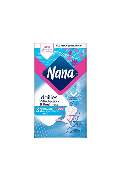 Nana Panty Liners Normal Scented (32pcs) x6