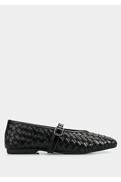 Provoq Black women's flat shoes
