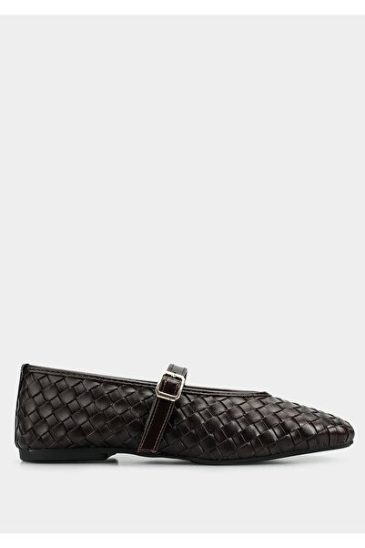 Provoq Brown Women's Ballerinas