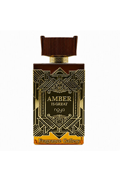 Fragrance Gallery Amber Is Great Eau de Parfum 100ml | Unisex Perfume