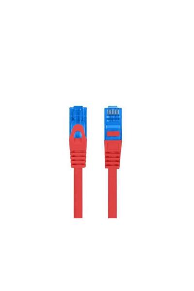 Lanberg S/FTP LAN Patch Cord, 1 m, Cat 6A, Red