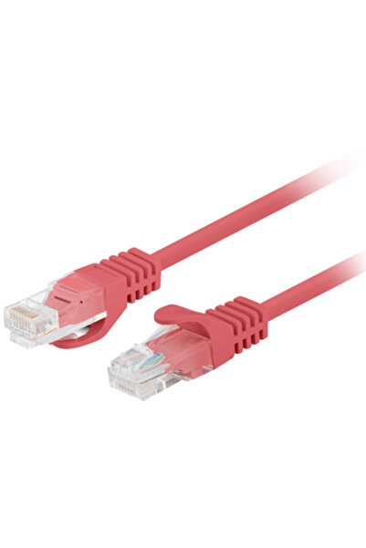 Lanberg PCU5-20CC-0050-R Patch Cord, U/UTP, Cat 5e, 0.5 m, Red, 10-Pack