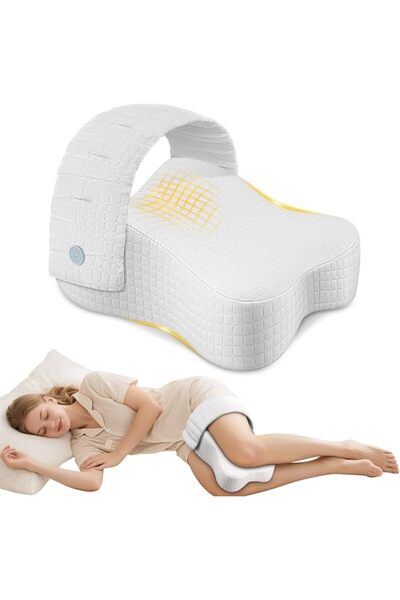 GENERAL Knee and Leg Pillow for Side Sleepers for Relieving Plantar Fasciitis...