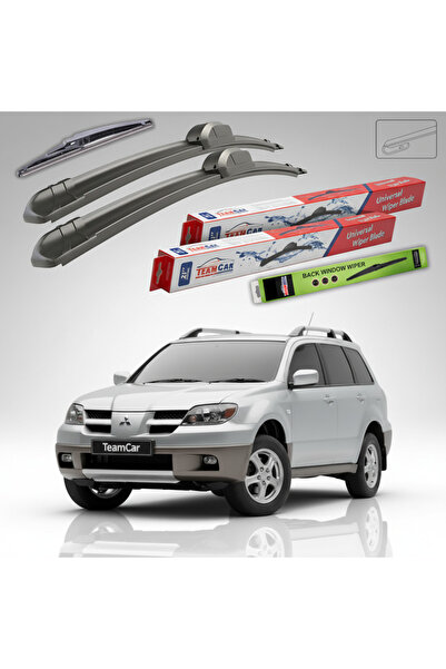 TEAMCAR Υαλοκαθαριστήρες Mitsubishi Outlander I (CU) 2003-2007 |   Σετ Επίπεδ...