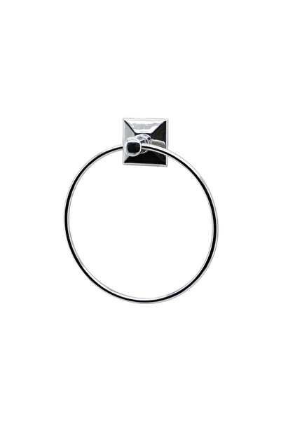 shopwave Adhesive Round Metal Towel Rack (5047)