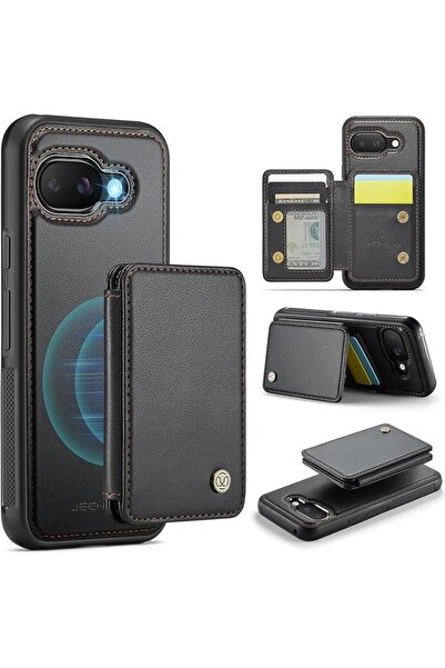 GENERAL Elypik Case for Samsung Galaxy S25, Magnetic Detachable Wallet Case w...