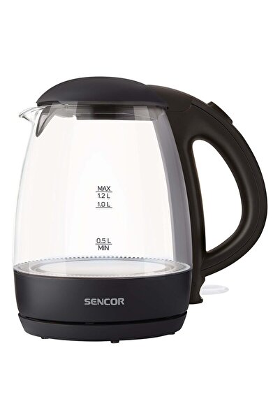Sencor Fierbator electric, capacitate 1.2 l, putere 2200 W, Negru, filtru ant...
