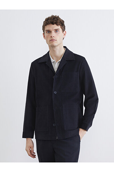 LC Waikiki Vizyon New Season Navy Blue Regular Fit Men's Jacket