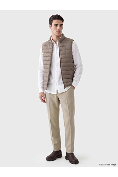 LC Waikiki Lcwaikiki Classic Regular Fit Stand Collar Men's Puffer Vest