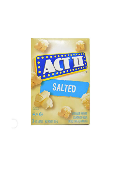 ACT II Popcorn Salted Flavor 255gm x 6