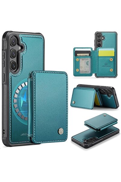 GENERAL Elypik Case for Samsung Galaxy S25, Magnetic Detachable Wallet Case w...
