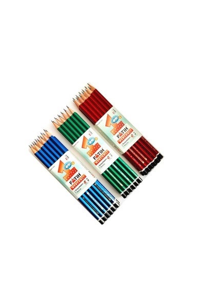 Mercanlı Kurşun Kalem 12'li 1 Paket