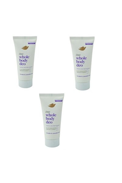 Dove Set de 3 creme antiperspirante pentru întregul corp, cu lavandă și mușeț...