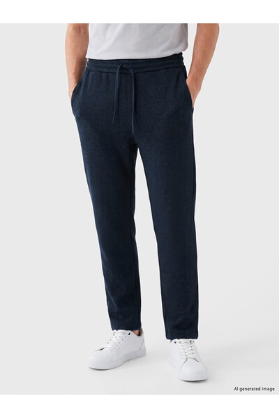 LC Waikiki Peak New Season Navy Blue Regular Fit Men's Sweatpants