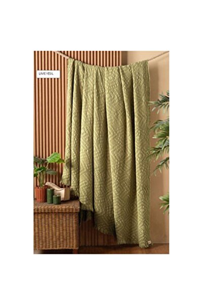 Şıkel Double Single Pike 220X240 Carmen Lime Green