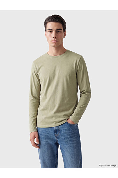 LC Waikiki Rmz Gi̇yi̇m Farkiyla Zero Roba Collar Long Sleeve Combed Cotton Me...