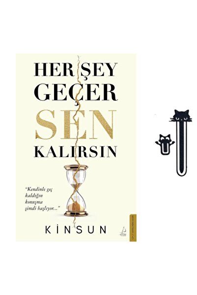 Aba Kitap Her Şey Geçer Sen Kalırsın - Kinsun +2 Ayracı Hediye