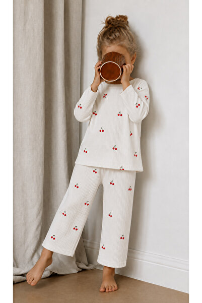 ÖZ PAMUK Set de pijamale cu model pentru copii – Seturi de pijamale cu mânecă...