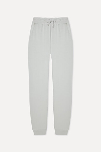 Mudo Women's Stone Color Modal Blend Jogger Pants