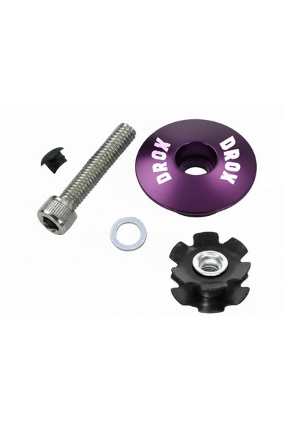 SARİSSA BİSİKLET Asistan Drox HC 100 Top Cap Furç Kapak Seti Alüminyum Gidon ...
