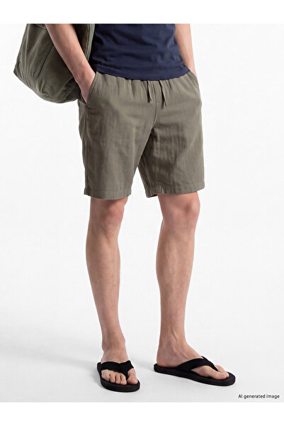 LC Waikiki Peak New Season Khaki Relax Fit Men's Shorts