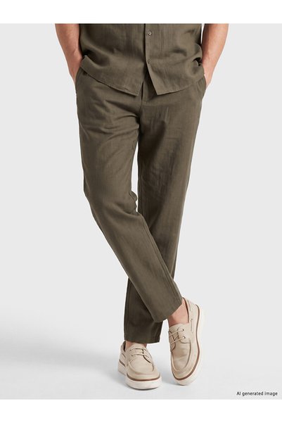 LC Waikiki Peak New Season Brown Regular Fit Men's Trousers