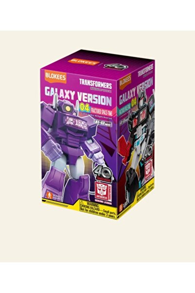 BLOKEES Transformers Galaxy Version 04 Fractured Space-Time(1 adet süpriz paket)