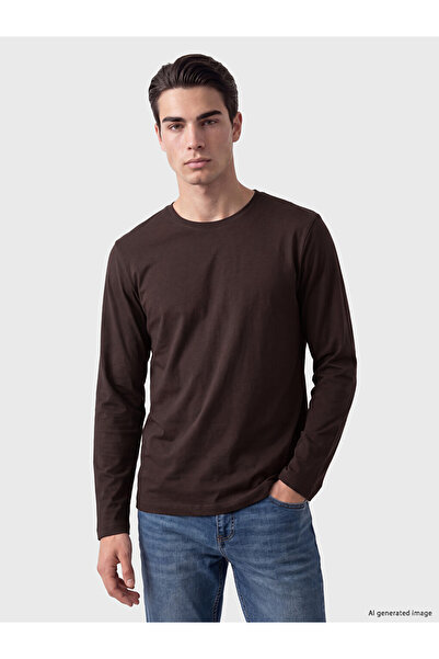 LC Waikiki Rmz Gi̇yi̇m Farkiyla Zero Roba Collar Long Sleeve Combed Cotton Me...