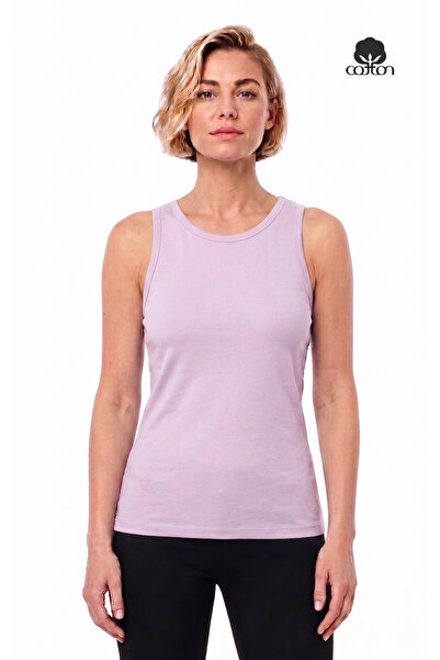 Cottonland Women's Blanca Stretchy, 1X1 Thin Ribbed, Fit Cut, Cotton Undershi...