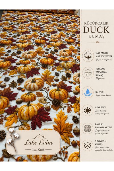 Home KÜÇÜKÇALIK DUCK KUMAŞ-LÜKS EVİM ( 100 X 180)